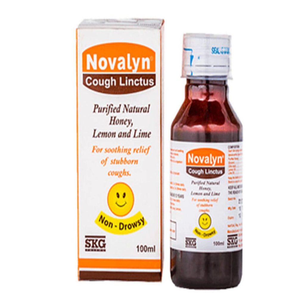 Novalyn Cough Linctus, 100ml - Asset Pharmacy