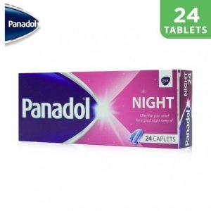 Panadol Night Pain Relief Caplets, 24 Caplets