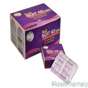 Reals Night Aid Tablets, 10 Tablets