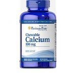 Puritan's Pride Chewable Calcium 500 mg-100 Chewables