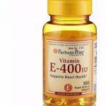 Puritan's Pride Vitamin E 400 IU Softgels 50 Softgels