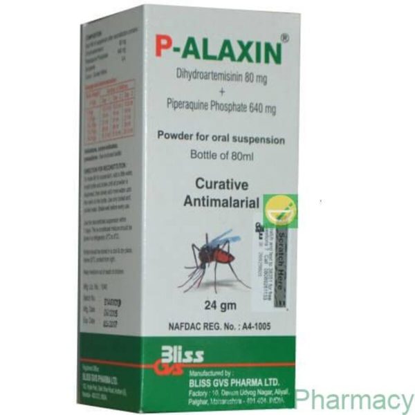 P-Alaxin Suspension 80/640mg, 80ml