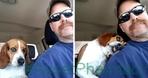 Man Rescues A Beagle From Being Euthanized In A Shelter, The Dog Cant Contain His Gratitude, Hugs His Rescuer 8