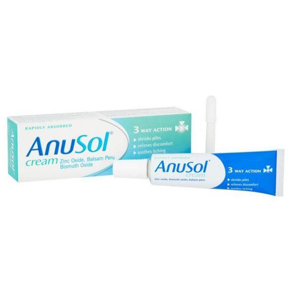 Anusol Cream - Haemorrhoids Piles Treatment, 43g