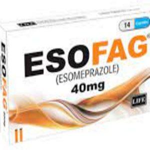 Esofag 40mg Tablets - Esomeprazole 40mg, 14 Tablets