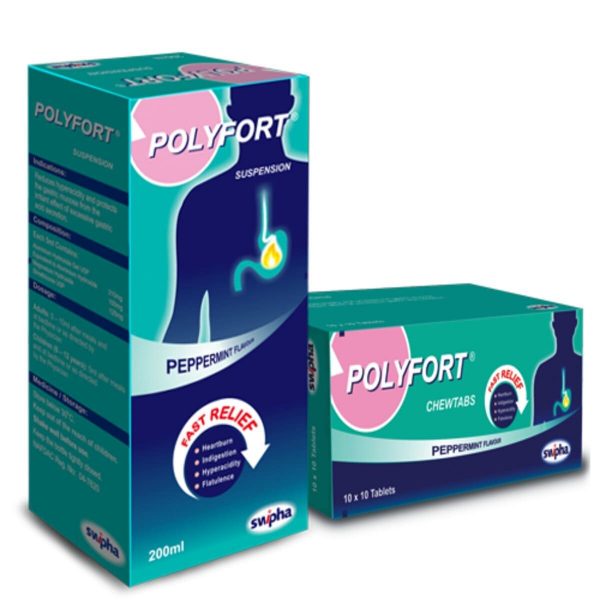 Polyfort Suspension - Peppermint Flavour, 200ml