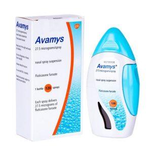 Avamys Nasal Spray - Fluticasone 27.5mcg Nasal Spray, 120 doses