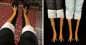 Chicken Leg Socks Are A Thing And They Look Hilarious (19 Pics) 7