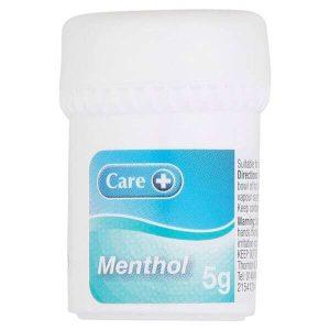 Care Menthol Crystals BP, 5g