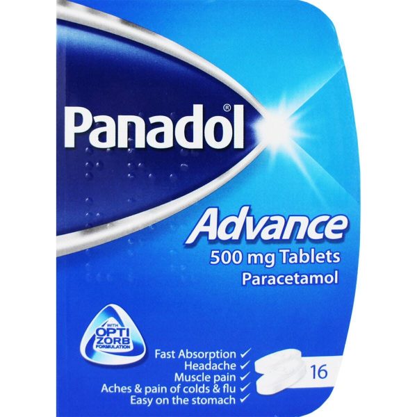 Panadol Advance 500mg Compak, 16 Tablets