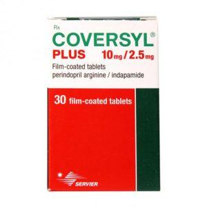 Coversyl Plus 10/2.5mg - Perindopril Indapamide, 30 Tablets