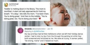 Parents of kids mid-meltdown get support instead of judgment, and it's so dang beautiful 38