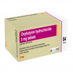 Oxybutynin 5mg Tablets, 84 Tablets