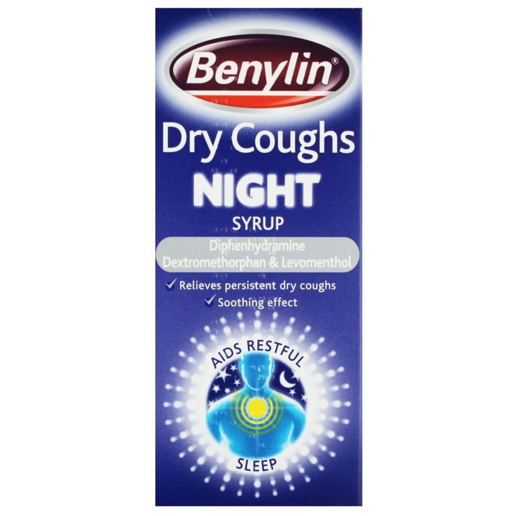 Benylin Dry Cough Night Syrup, 150ML - Asset Pharmacy