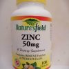 Natures Field Zinc 50mg Capsules, 100 Capsules - Image 2