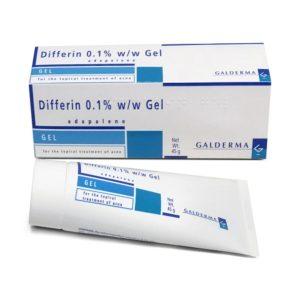 Differin Gel – Adapalene 0.1% Gel, 45g