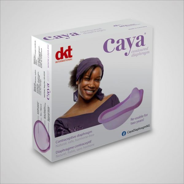 Caya Contoured Contraceptive Diaphragm; Natural, Safe and Hormone Free