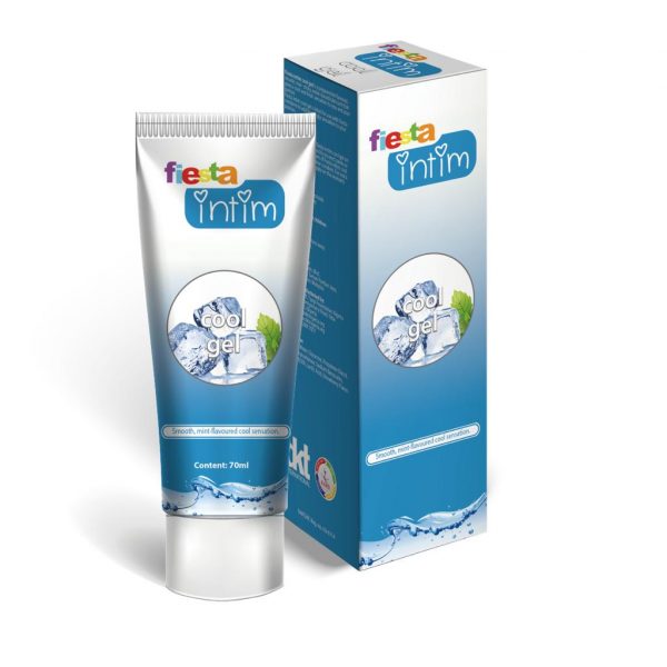 Fiesta intim Cool Gel, Smooth Mint - Flavoured Lubricant