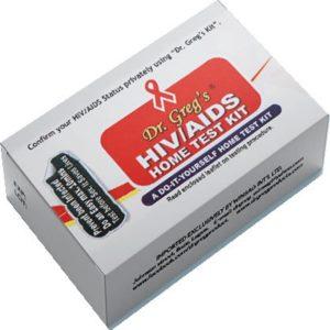 Dr Greg's HIV AIDS Home Self Testing kit