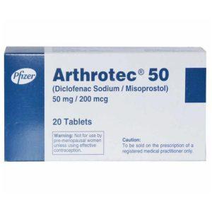 Arthrotec 50mg Tablets, 20 Tablets