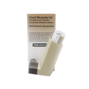 Clenil Modulite 50mcg Inhaler, 200 Doses