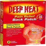 Deep Heat Back Patch Pain Relief, 2 Patches