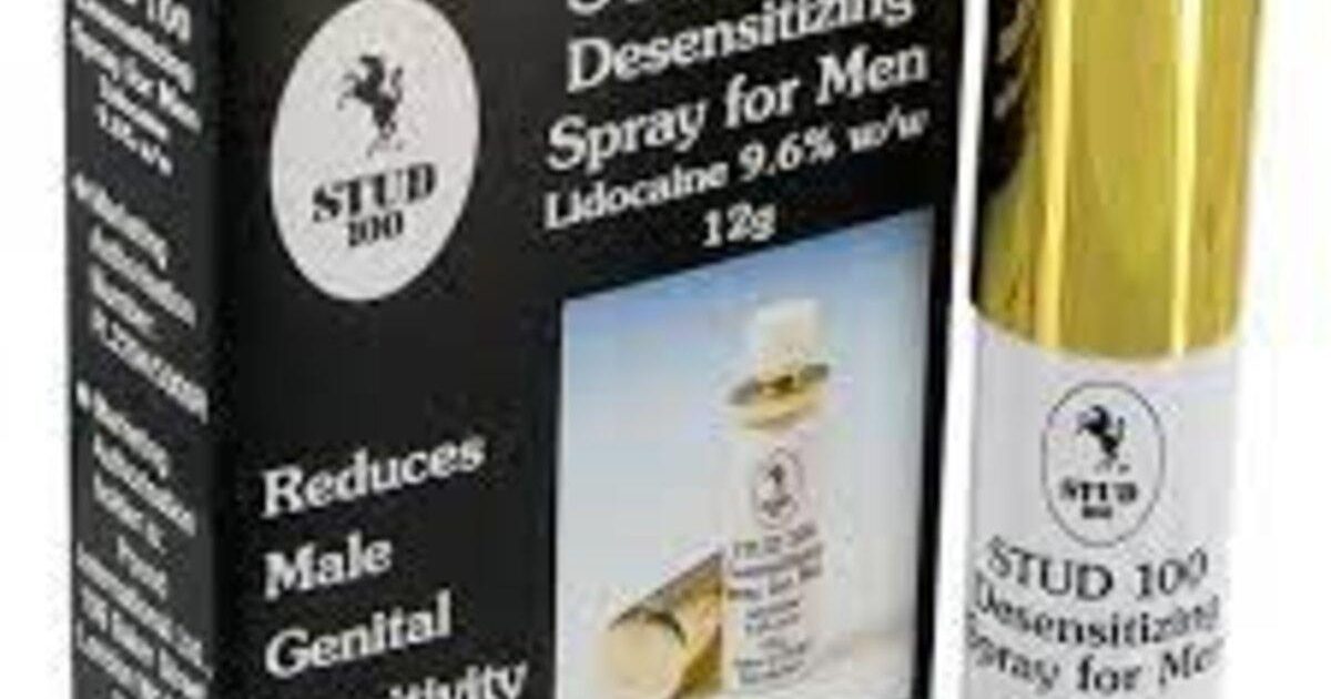 Stud 100 Desensitizing Spray For Men Asset Pharmacy