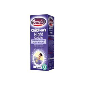 Benylin Childrens Night Coughs 6+ Years, 125ml