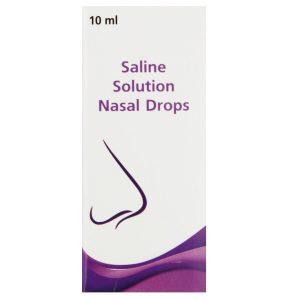 Saline Solution Nasal Drops, 10ml