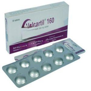 Valsartil 160mg Capsules, 30 Capsules