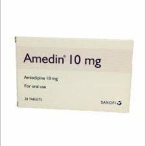 Amedin 10mg Amlodipine Tablets, 28 Tablets