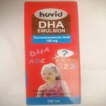 Hovid DHA Emulsion - Docosahexaenoic Acid 100mg Emulsion, 100ml