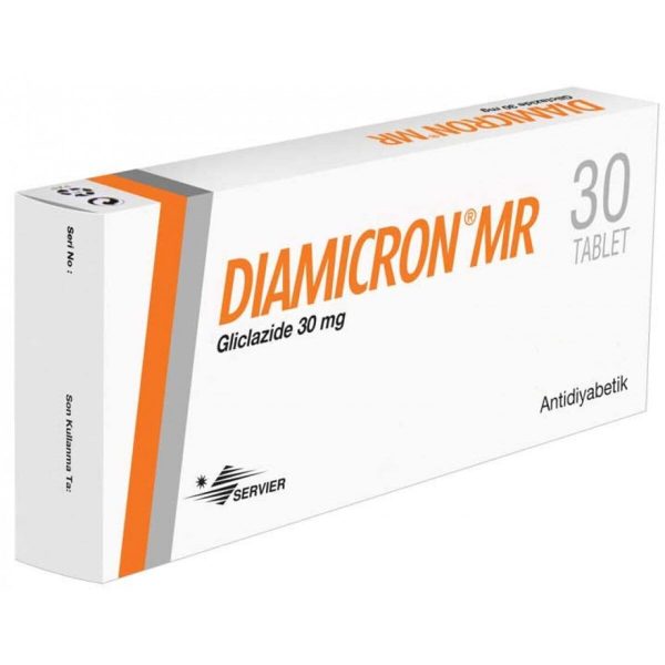 Diamicron MR 30mg Tablets, 30 Tablets