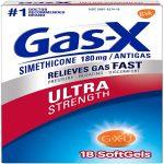 Gas-X AntiGas Ultra Strength, 18 Softgels