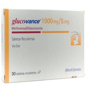 Glucovance 1000mg / 5mg Tablets, 30 Tablets