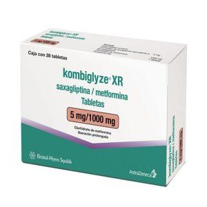 Kombiglyze XR 5mg / 1000mg Tablets, 30 Tablets