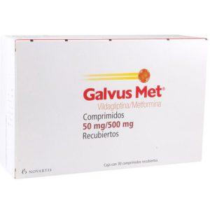 Galvus Met 50mg/500mg Tablets, 60 Tablets