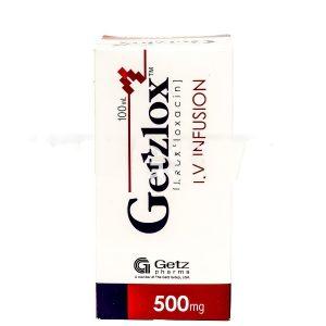 Getzlox IV Infusion 500mg Solution, 100ml