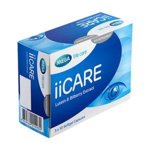 iiCare Capsules - Eye Supplement, 30 Softgel Capsules