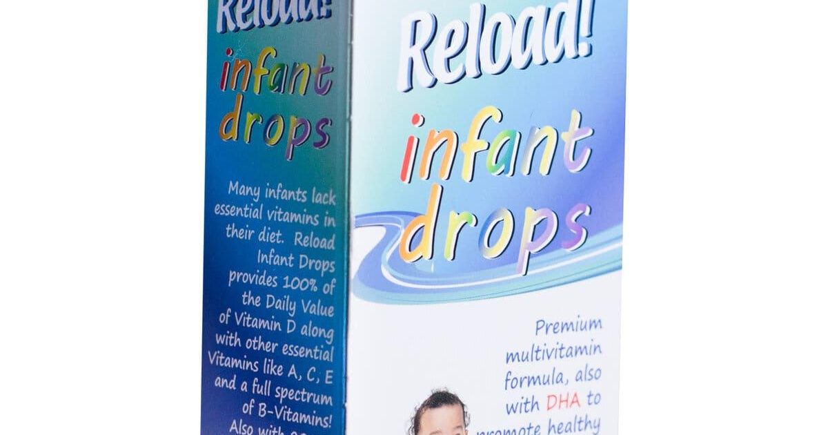 Reload Infant Drops Multivitamin Drops For Babies 60ml Asset Pharmacy