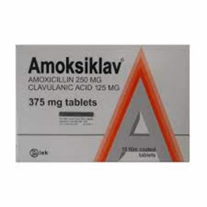 Amoksiklav 375mg Tablets, 15 Tablets