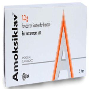 Amoksiklav Injection - Co-amoxiclav Inj, 5 Vials