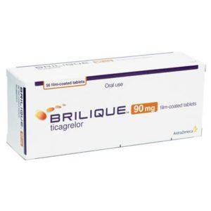 Brilique 90mg Tablets - Ticagrelor, 56 Tablets