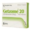 Getzome 20mg Capsules - Omeprazole 20mg, 14 Capsules