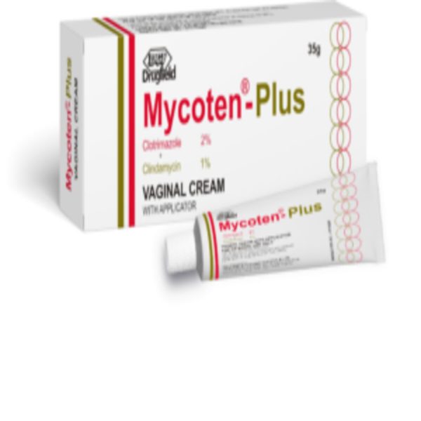 Mycoten Plus Cream - Clotrimazole 2% + Clindamycin 1%, 35g