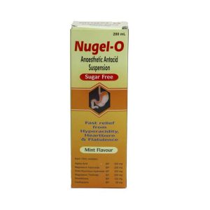 Nugel-O Suspension - Heartburn Acid & Flactulance Relief, 200ml