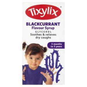 Tixylix blackcurrant syrup 100ml