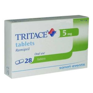 Tritace 5mg Tablets - Ramipril Tablets, 28 Tablets