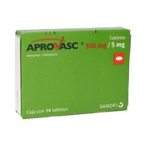 AproVasc 300mg/5mg - Irbesartan Amlodipine, 28 Tablets