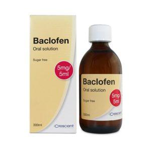 Baclofen 5mg/5ml Liquid SF, 300ml